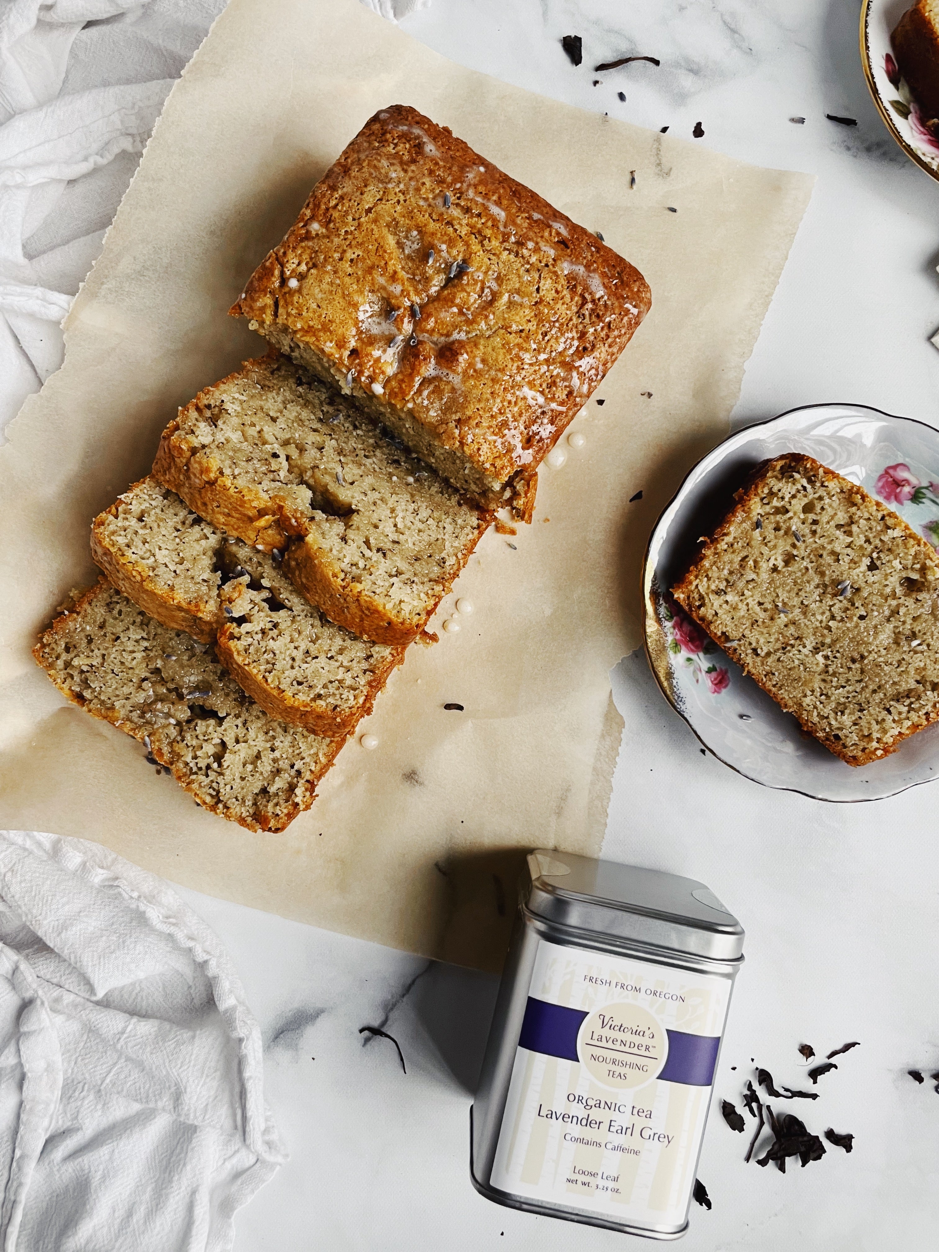 Lavender Earl Grey Tea Loaf