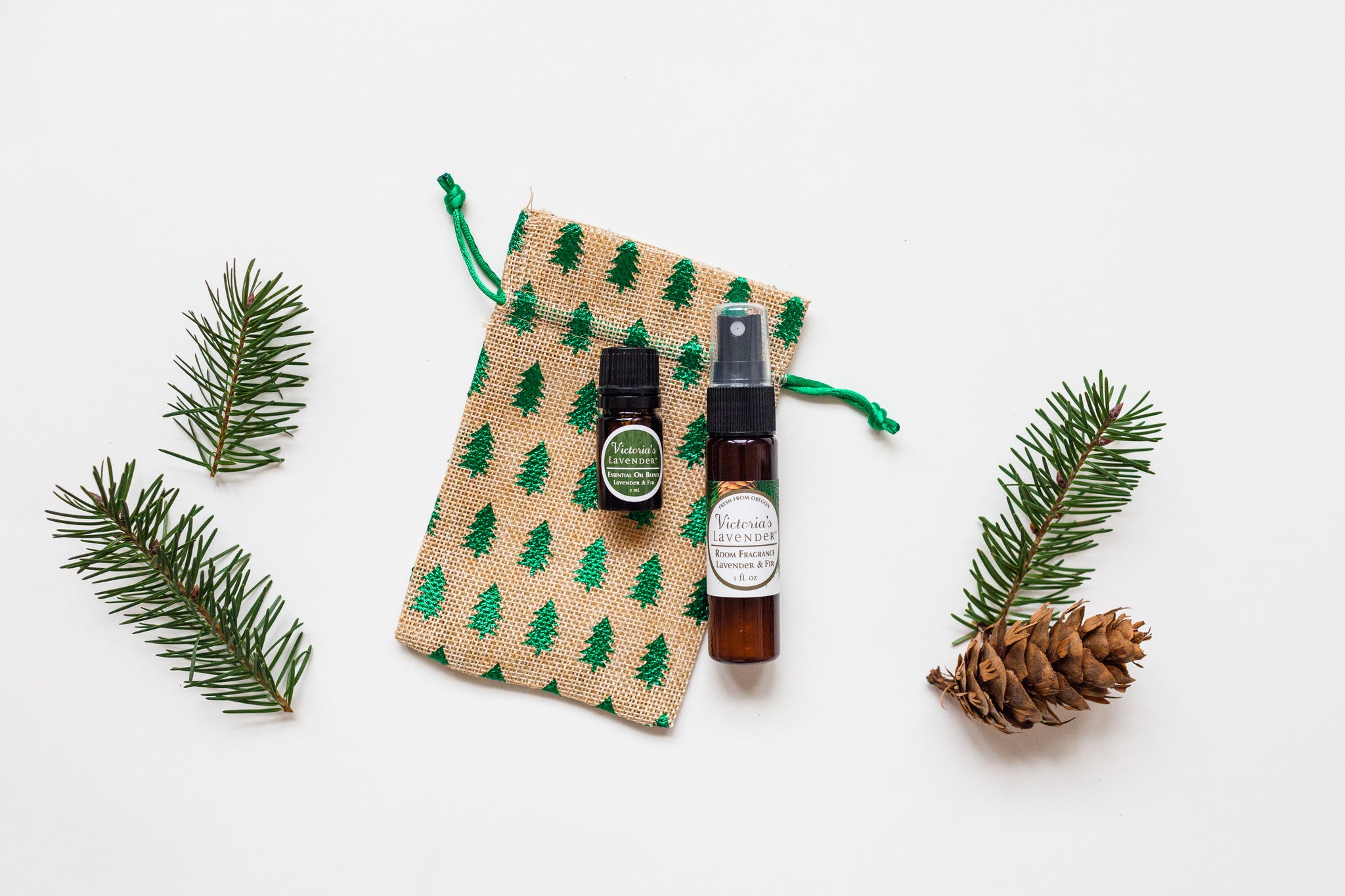Experience the Holidays with the Lavender & Fir Holiday Line from Victoria's Lavender
