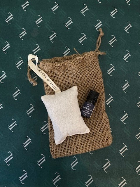 Stocking Stuffer - Linen Sachet with Essential Oil